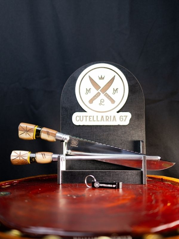 Kit Cabo Osso - Cabo Personalizado Madeira e Preto