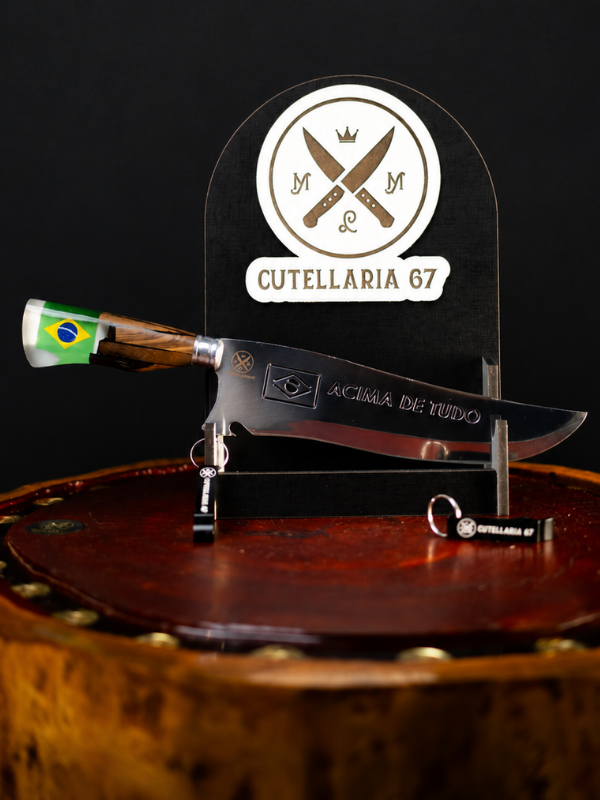 Faca Picanheira Brasil - Acima de Tudo