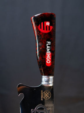 Faca Picanheira Time - Flamengo Lâmina Personalizada